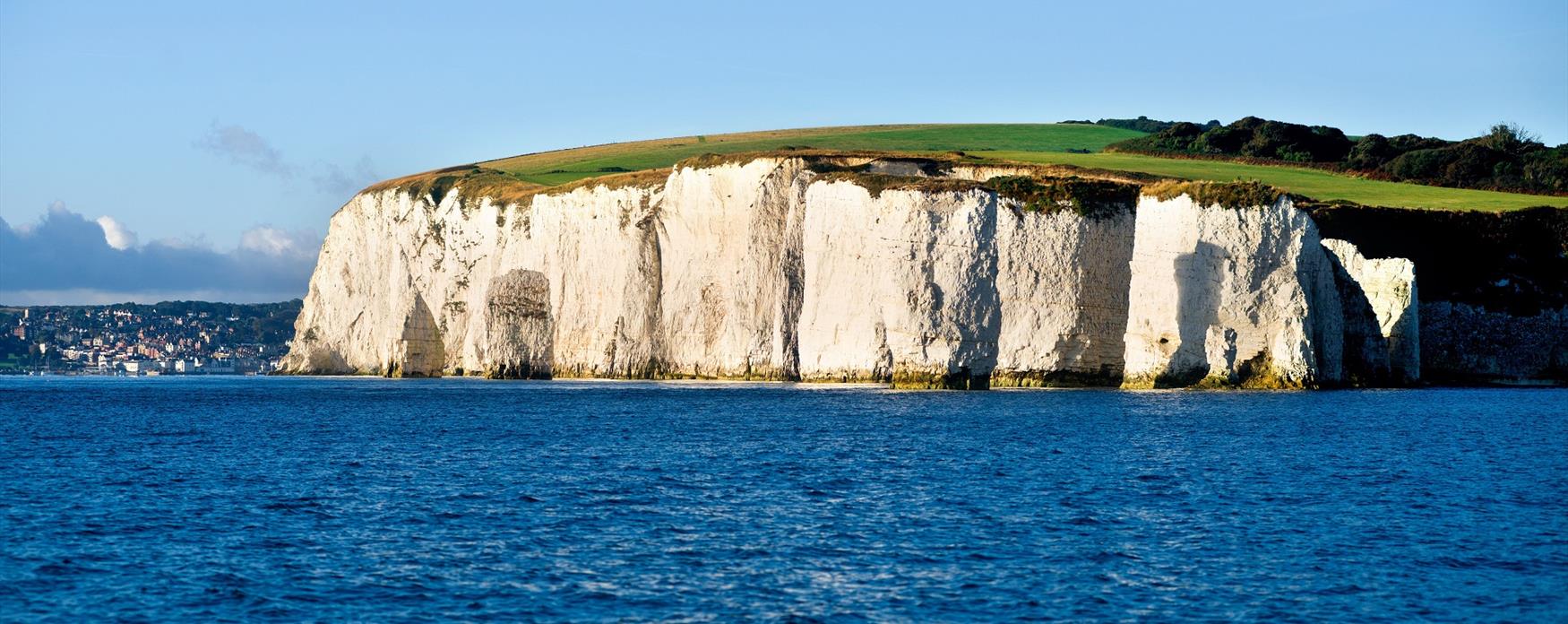 Old Harry Rocks from the sea