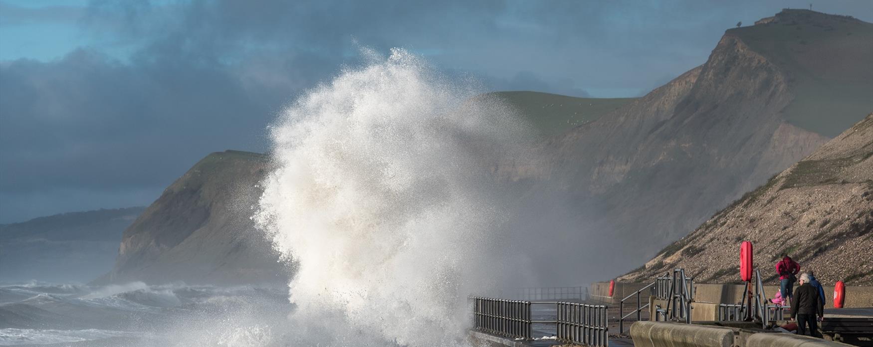 Stormy seas at West Bay