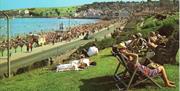 A vintage postcard from Swanage